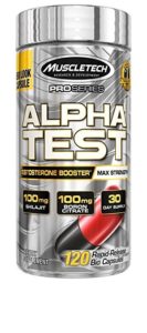 MuscleTech Pro Series AlphaTest, Max-Strength Testosterone Booster